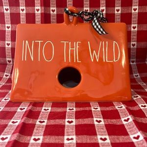 Rae dunn into the wild bird house